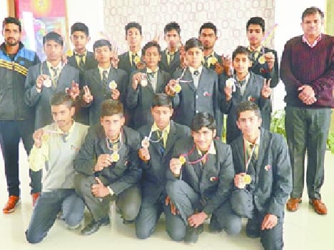 Flag waved in wrestling and taekwondo